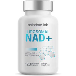 Liposomal NAD Supplement, Highest NAD+ Potency for Anti-Aging, Energy, Focus - 4 Pack