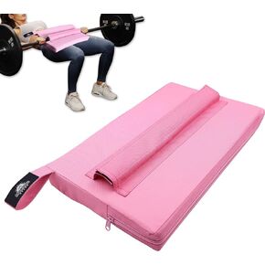 Square Hip-Thrust Pad Protective Extra Thick Foam pad for Barbell Weightlifting Hip Thrusts and Glute Bridges Workouts Home Gym Equipment