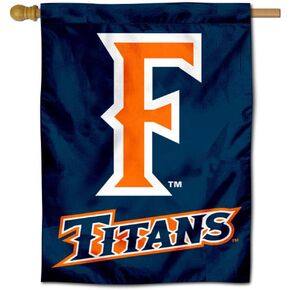 College Flags & Banners Co. Cal State Fullerton Titans Double Sided House Flag