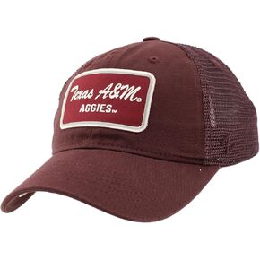 ZHATS NCAA Officially Licensed Hat University Patch Brick Team Color