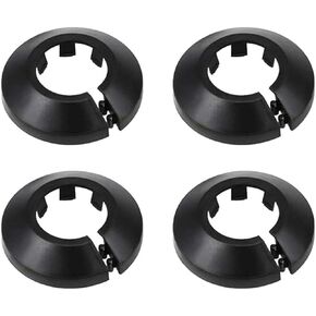 4 PCS Wall Flange outer diameter flange Easy Installation Plastic Radiator Escutcheon Water Pipe Drain Line Cover Collar Wall Pipe Cover Decoration Pipe Collars,Pipe Collar (25)