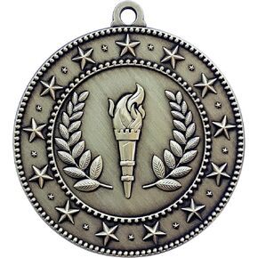 10 to 100 Packs of EMDC Style Victory Torch Medals