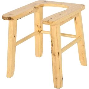 Wooden Vaginial Steaming Stool Chair,Yoni steam seat,Feminine Postpartum Care,Menopause Relief,Uterus Cleanser Detox for Women(No Steamer)