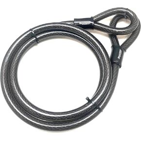 20mm (3/4" Thick - Largest in USA) by 8 Foot Long high Security Dual Loop Colossal Cable