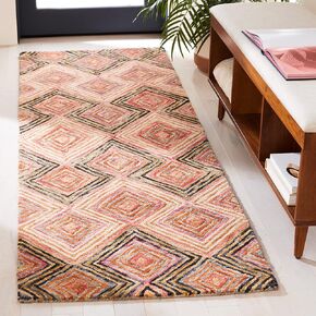 Safavieh Aspen Collection Runner Rug - 2'3" x 9', Gold & Olive, Handmade Boho Wool, Ideal for High Traffic Areas in Living Room, Bedroom (APN283D)