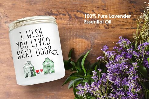 POTENTIA Best Friend Gift, Gift for Women, Funny Birthday Gift for Women, Colleague, Mother’s Day, Birthday Gift, Gift for Friend Who is Moving 9Oz Lavender Scented Candle with Gift Ready Premium Box in Saudi Arabia