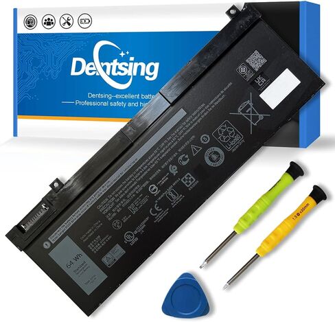 بطارية Dentsing N71FM متوافقة مع Dell Precision M4600 M4700 M4800 M6600 M6700 M6800 Series Notebook PG6RC FJJ4W T3NT1 11.1V 65Wh/5700mAh 6-Cell in Saudi Arabia