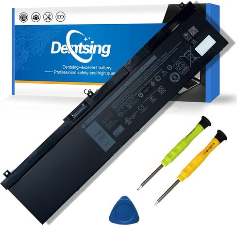 بطارية Dentsing N71FM متوافقة مع Dell Precision M4600 M4700 M4800 M6600 M6700 M6800 Series Notebook PG6RC FJJ4W T3NT1 11.1V 65Wh/5700mAh 6-Cell in Saudi Arabia
