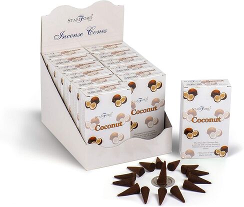 INC 37214 Egyptian Musk Incense Exotic, 15 Cones x 12 Packs, Black, One Size in Saudi Arabia