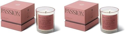 Paddywax Scented Candles Mood Collection Fragrant Boxed Candle in Glass Vessel, 8-Ounce, Nostalgia in Saudi Arabia