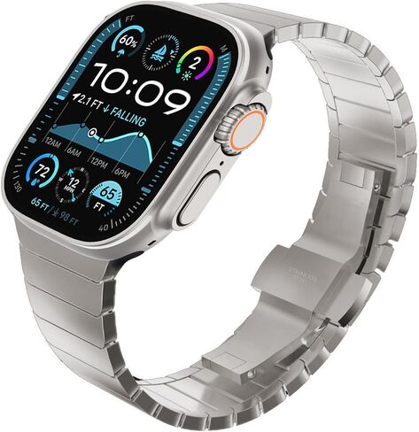 KADES Stainless Steel Band Fit for Apple Watch Band, Premium Metal Strap in Saudi Arabia