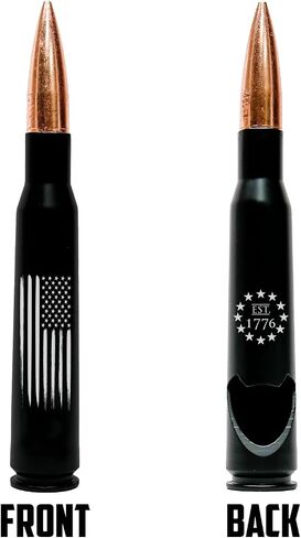 50.Cal American Flag Bottle Opener – American Flag Replica 50 BMG Opener - Patriotic Gift in Saudi Arabia