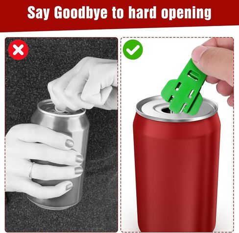 Lusofie 12 Pcs Colorful Can Covers For Soda Useful Soda Can Opener Plastic Tab Can Covers For Beer For Opening Soda Beer Cola And Other Drinks Shields From Bugs Bees Dust at the Party BBQ Beach in Saudi Arabia