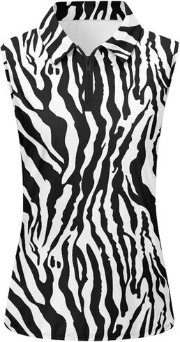 YEXIATODO Golf Sleeveless Tops for Women Racerback Summer Clothing Athletic Polo Golf Outfits Tennis Tank Top Size XS-2XL in Saudi Arabia