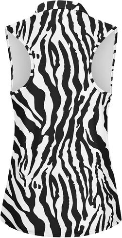 YEXIATODO Golf Sleeveless Tops for Women Racerback Summer Clothing Athletic Polo Golf Outfits Tennis Tank Top Size XS-2XL in Saudi Arabia