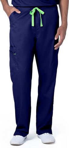 Landau Proflex Unisex Tailored Fit Comfort Stretch 6-Pkt Cargo Scrub Pants 2104 Black XLG in Saudi Arabia