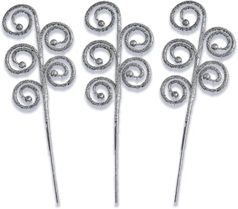 3 Pack Orange Glitter Picks in Saudi Arabia
