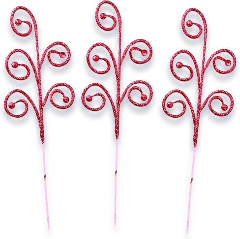 3 Pack Orange Glitter Picks in Saudi Arabia