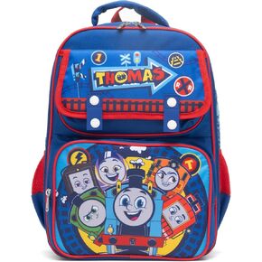 Ruz - Thomas and Friends Large School backpack with Padded Back and Adjustable Straps, Blue, A28253