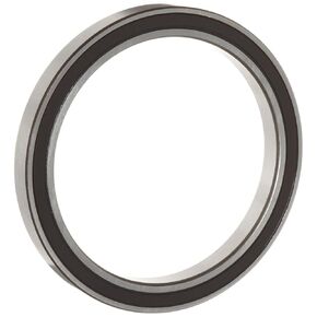 WJB 6812-2RS Deep Groove Ball Bearing, Double Sealed, Metric, 60mm ID, 78mm OD, 10mm Width, 2580lbf Dynamic Load Capacity, 2380lbf Static Load Capacity