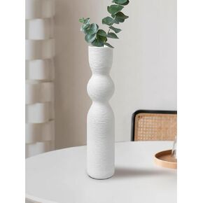 Black Vases Home Decor, 15 Inch Ceramic Flower Vase for Flowers, Branches and Dried Flowers, Vases for Your Kitchen, Living Room, Office, Table Centerpieces, Wedding Decorative
