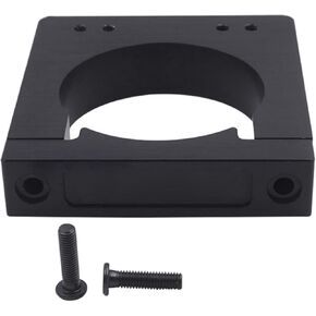 PURPLELILY Motor Bracket 52/65/80mm Center Hole Spindle Motor Holder Aluminum Shaft for Engraver Motor Bracket 52/65/80mm Aluminum Shaft Spindle Motor Mount Kit