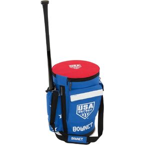 Bownet Bucket Padded Top Shoulder Strap Carry Side Zipper Coaches Tool Bag Black in Kuwait