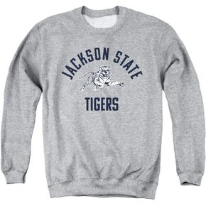 Jackson State University Official One Color Jsu Tigers Logo Unisex Adult Crewneck Sweatshirt