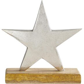 47th & Main Holiday Tabletop Decor, Large, Gold Star