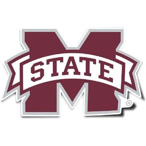 Desert Cactus Mississippi State University Sticker Bulldogs MSU Hail State Vinyl Decal Laptop Water Bottle Car Scrapbook (IND 1)