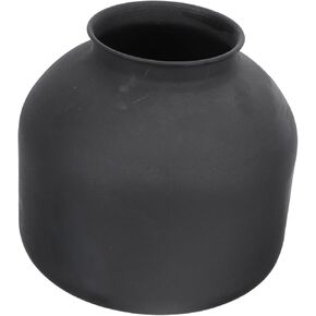 Iron Flower Pot Vintage Flower Pot Flowers Plant Container Black Vases Home Decor Ceramic Home Decoration Flower Pots for Indoor Plants Decorative Sand Matte Office