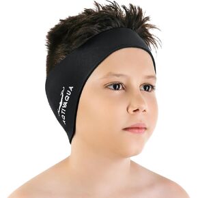 AqtivAqua Swimming Headband - Swim Ear Band Protection Cover - Swim Headband for Kids Adults Men Women Infant Toddlers, Hair Guard - Keep Ear Plugs in