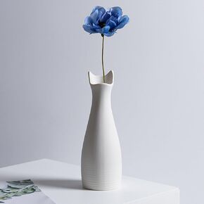 9" Cat Ceramic Vase, Cute Flower Vase Modern Art Decorative Vase for Flowers, Unique Vase for Home Office Centerpieces Entryway Bookshelf Living Room Table Decor