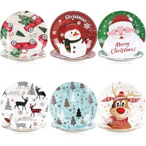 48 Pack Fall Paper Plates 7 inch, Thanksgiving Party Plates Maple Leaf Pumpkin Disposable Plates Cake Plate Dessert Plates Dinner Plates for Autumn Thanksgiving Party Supplies (Fall)