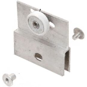3/4" Flat Edge Nylon B.B. Chrome Framelss Sliding Shower Door Roller Assembly - Package