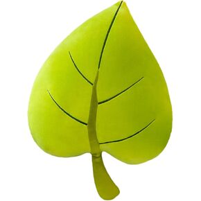 zhidiloveyou Leaf Pillow Plush Stuffed Plant Shaped Decorative Cushion Cute 3D Leaf Toy 19.7"
