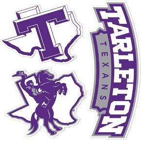 Desert Cactus Tarleton State University Stickers TSU Texans Vinyl Decals Laptop Water Bottle Car Scrapbook T5 (Type 5-1)