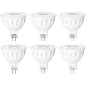 Smart MR16 LED Bulbs Dimmable Color Changing, 12-Volt GU5.3 Bi-Pin Base, RGB MR16 LED Bulb Works With Alexa, Adjustable 16 Million Colors And Music Sync,For Living Roomn Bedroom Office Hotel Etc.2Pack