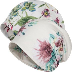 Jemis Sweet Heartwarming Breast Cancer Beanie Hat, Romantic Knitted Hat, Cancer Headwear Caps Baggy Skull Sleep Scarf