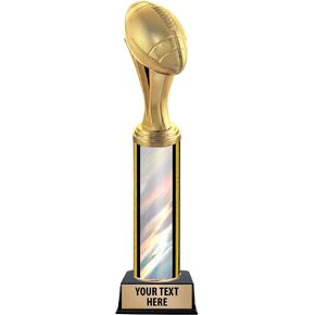 Crown Awards 11" Second Place Football Trophies - Silver Football Iconz Trophy Prime