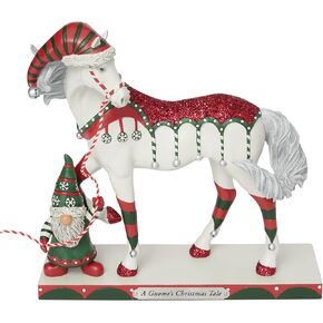 Enesco The Trail of Painted Ponies Christmas a Gnomes Tale Figurine, 7.4 Inch, Multicolor