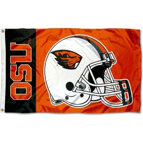 OSU Beavers Large Football Helmet 3x5 College Flag