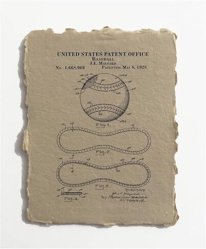 مطبوعات ديكور البيسبول العتيقة من Chancertons - ديكور حائط البيسبول - ديكور غرفة البيسبول - ديكور البيسبول لغرفة الأولاد، ملصق البيسبول، صورة رياضية - فن جدار البيسبول، 3 مجموعات (16 × 20 غير مؤطرة) in Kuwait