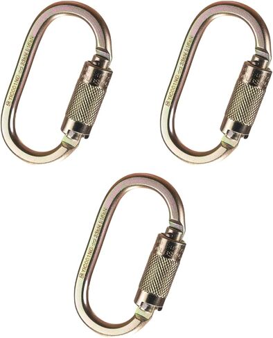 Palmer Safety Self Closing and Automatic Locking Hook Carabiner with Steel Twist Lock in Kuwait