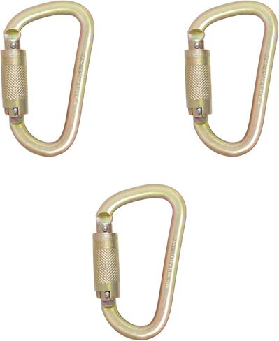 Palmer Safety Self Closing and Automatic Locking Hook Carabiner with Steel Twist Lock in Kuwait