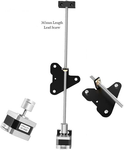 مجموعة ترقية Ender 3 Dual Z-axis مع محرك متدرج T8 مقاس 365 مم، طقم قضيب برغي للطابعة ثلاثية الأبعاد لـ Ender 3 Pro - Ender 3 V2 - Ender 3 Neo - Ender 3 V2 Neo Bczamd in Kuwait