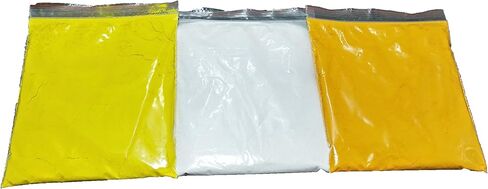 11 قطعة من ألوان رانجولي - تصميم إبداعي لأرضية ديوالي، ألوان المهرجان (مجموعة من 11 لونًا 50 جرامًا لكل عبوة ولون أبيض 100 جرامًا)، هدية عيد الأم in Kuwait