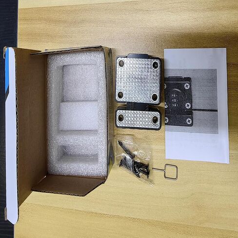 Door Latch Lock 90 Degree,90 Degree gate Latch, Aight Angle barn Lock 90 Degree Right Angle Lock，barn Door Lock Hardware，for Door and Window Anti-Theft/Privacy (1 Lock) in Kuwait