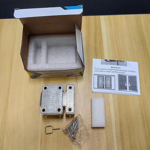 Door Latch Lock 90 Degree,90 Degree gate Latch, Aight Angle barn Lock 90 Degree Right Angle Lock，barn Door Lock Hardware，for Door and Window Anti-Theft/Privacy (1 Lock) in Saudi Arabia