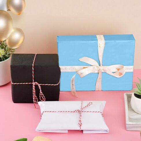 100 Sheets Gold Tissue Paper 12 x 20 Inches Recyclable Gold Wrapping Paper Bulk for DIY Crafts Birthday Baby Shower Christmas Gift Wrapping Crafts Decor in Saudi Arabia